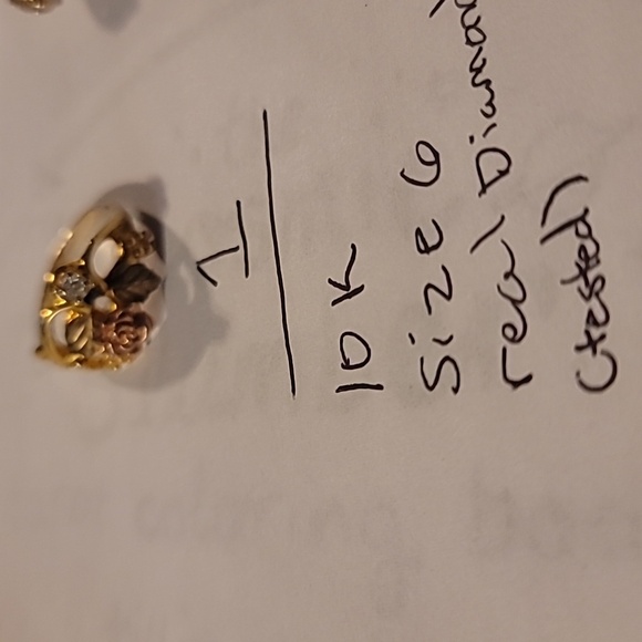 Black Hills Gold 6 10k Intricate Gold Rings 1 Price For All!!! Real Diamonds Too - Picture 15 of 16